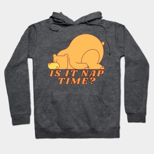 Funny Nap Joke- Is It Nap Time Yet? Hoodie